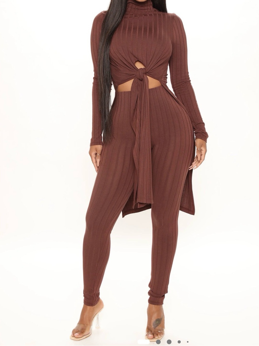 Restart legging set- Brown
